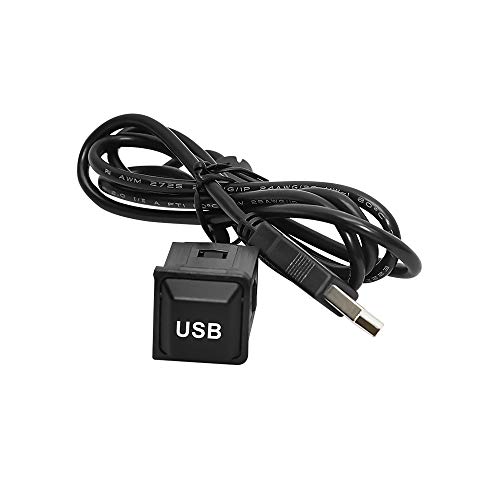 Teclink DVN USBG6 Autoradio USB Buchse Adapter Kable für VW Golf 6 / Golf/GTI/R MK5 Scirocco Rabbit Navi Radio