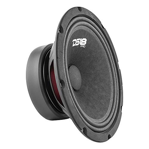 DS18 Car Midrange Speaker 8" Inch 580w Watt 4Ohm Bass Loudspeaker PRO-GM8.4