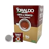 Caffè TORALDO - MISCELA FORTE & CREMOSO Box 90 PADS ESE44 + Italian Gourmet Polpa 400g
