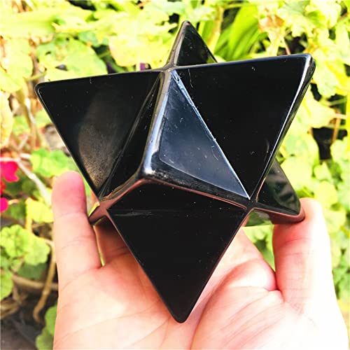 HLELU -Wohnkultur, natürliche Obsidian-Skristall-Geschenke, natürlicher Kristall (Color : 7cm) WEISHENYIN (Color : 7cm)