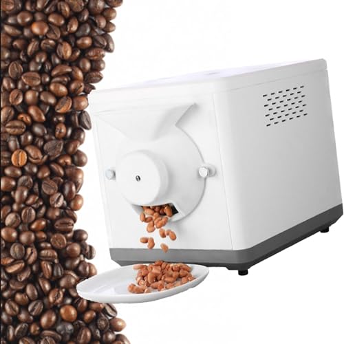 SACLMD Elektrische Kaffeebohnenröstmaschine,Kaffeeröstermaschine für den Heimgebrauch,elektrischer Kaffeebohnenröster für den Haushalt,Erdnussbohnen-Kaffeeröster für zu Hause,110V