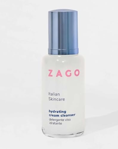 Zago Milano HYDRATING CREAM CLEANSER Feuchtigkeitsspendendes Gesichtsreiniger mit Minzextrakt VEGAN 100 ml