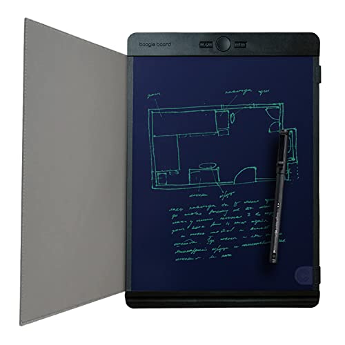 Boogie Board Tafel Smart Notebook Brief Größe - Inklusive Tafel-Smart Pen Stylus, Briefgröße (21,6 x 27,9 cm) wiederverwendbares Notebook & Smart Template