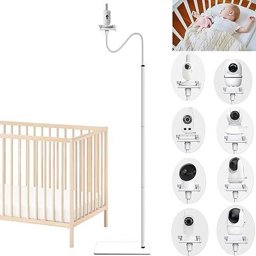 EYSAFT Babyphone Halterung,Kamera Halterung Universal Baby Kamera Baby Kamera Bodenständer, Baby Monitor halter,Flexible Kamera Ständer für Kinderzimmer Kompatibel mit den meisten Babyphone