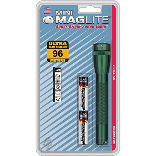 Maglite Blister Mini Mag AA Taschenlampe grün