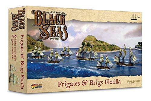 Warlord Games, Black Sea's, Frigates & Brigs Flotilla (1770 - 1830)