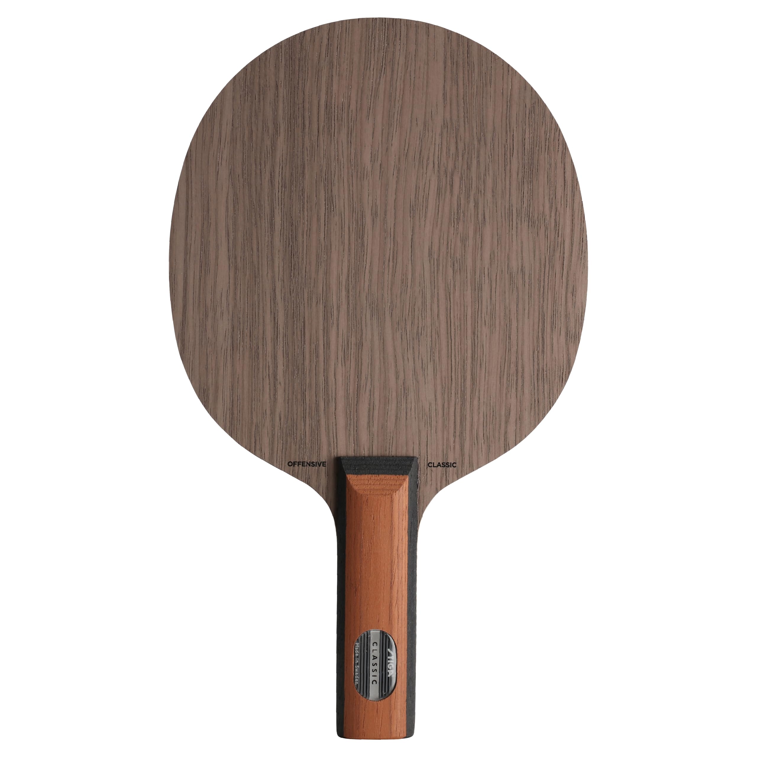 STIGA Unisex – Erwachsene Offensive Classic Table Tennis Blade, Wood, Gerade