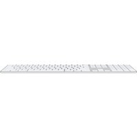 Apple Magic Keyboard with Touch ID and Numeric Keypad - Tastatur - Bluetooth - QWERTY - Internationales Englisch - Silber - für iMac (Anfang 2021), Mac mini (Ende 2020), MacBook Air (Ende 2020), MacBook Pro (Ende 2020) (MK2C3Z/A)