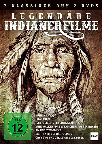 Legendäre Indianerfilme / 7 unvergessliche Western-Klassiker (Pidax Film - und Hörspielverlag [7 DVDs]