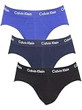 Calvin Klein Herren 3er Pack Hüftslip, Blau, S