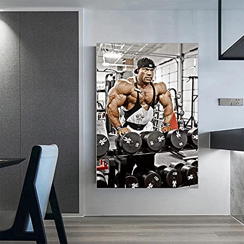 Phil Heath Poster Verschiedene Größen Bodybuilding Poster Sport Home Gym Deko Motivierende Wand Bilder Inspirierende Muskeltraining Kunstdrucke Fitness Bild J05155
