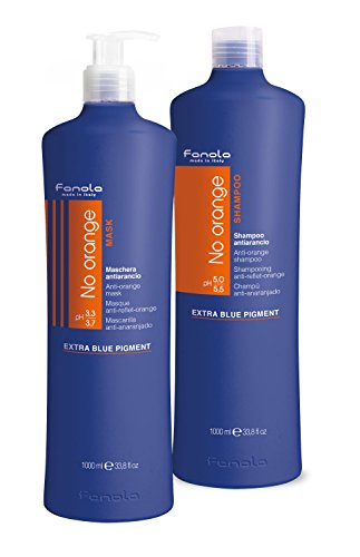 FANOLA No Orange Shampoo + Anti-Orange Maske - 2000 ML