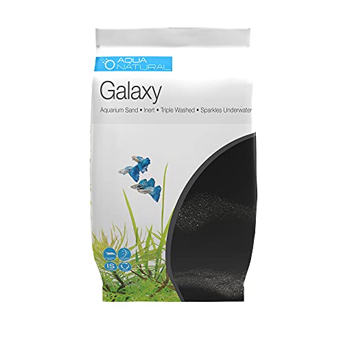 AquaNatural Galaxy Sand 4,5 kg Substrat für Aquascaping, Aquarien, Vivarien und Terrarien