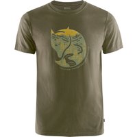 Fjällräven - Arctic Fox T-Shirt - T-Shirt Gr S oliv/grau