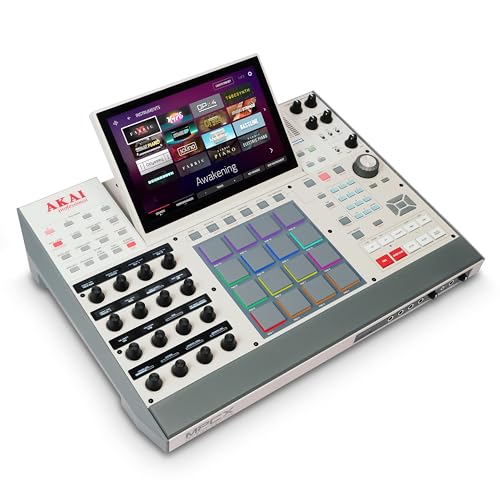AKAI Professional MPC X SE - Standalone Production Workstation und Beatmaker mit 10.1" Multi-Touchscreen, Drum Pads, Synth Engines, 48GB Speicher
