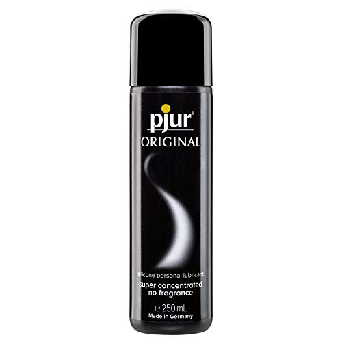 pjur ORIGINAL - Premium Silikon-Gleitgel - lange Gleitfähigkeit ohne zu kleben - sehr ergiebig und für Kondome geeignet (250ml)