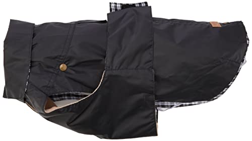Croci C7074992 Wasserabweisender Mantel, schwarz, 40 cm