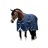 Horseware Irland HORSEWARE AMIGO TURNOUT LITE Weidedecke, blau/silber, 140