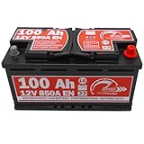 Autobatterie SMC Speed L5, 100 Ah, 12 V, 850 A, Pluspol rechts