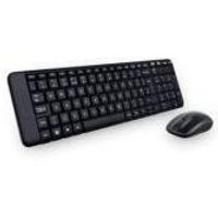Logitech Wireless Combo MK220 - Tastatur-und-Maus-Set - 2,4 GHz QWERTY - (920-003161)