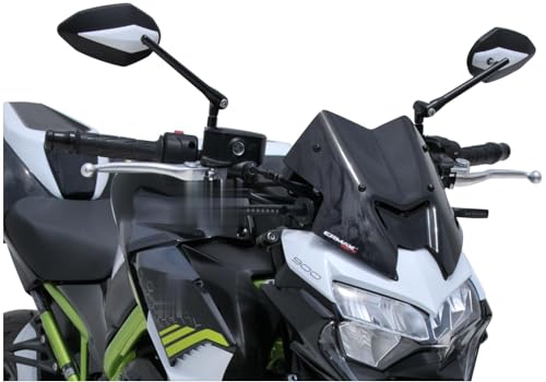 ERMAX Naked-Bike-Scheibe kompatibel mit KAWASAKI Z900 ZR900F Bj. 2020-2023