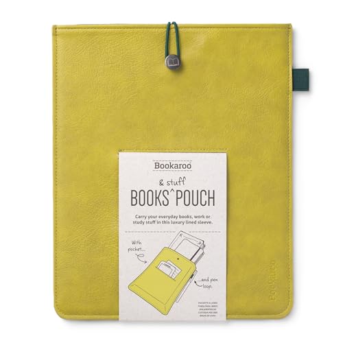 Bookaroo Books & Stuff Pouch Chartreuse