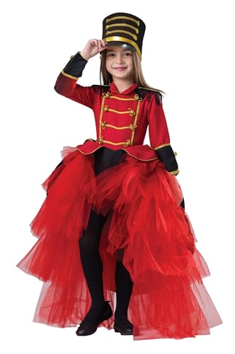 Dress Up America Band Majorette Kostüm - Nussknacker -Kostüm für Mädchen - Spielzeugsoldat Uniform Dress Up für Kinder