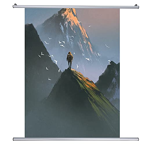 Magnetische Posterleiste Elegant Posterschiene für Bilder Poster aufhängen Magnetische Klemmschiene aus Aluminium Verschiedene Größen (Size : 100cm)