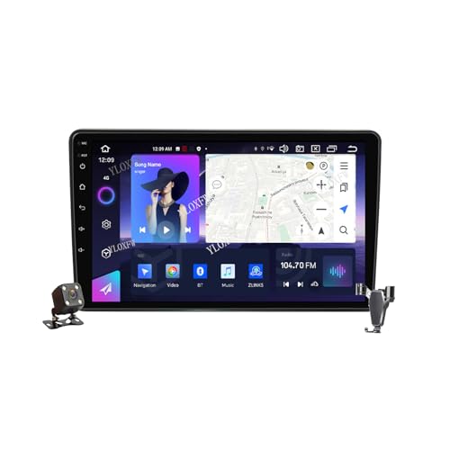 YLOXFW Android 12.0 Autoradio Stereo Navi mit 4G 5G WiFi DSP Carplay für P-eugeot 308 308S 2013-2020 Sat GPS Navigation 9 Zoll MP5 Multimedia Video Player FM BT Receiver,M500s