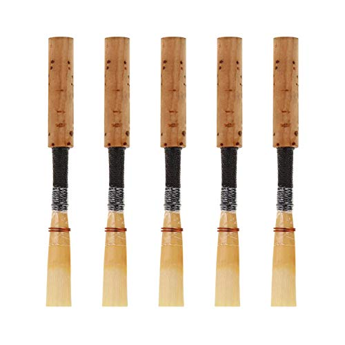 Blasinstrument Oboe, transparente Röhrenhülse Oboe Teil, weich natürlich für Oboenspieler Musiker Musiker Spieler Student(5 sold)