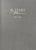 rido/idé 10-Jahres-Kalender „10 Years of Moments“ 2024 1 Seite = 1 Tag, 2024-2033 A4 grau: 1 Seite = 1 Tag, Blattgröße 21 x 29,7 cm, A4, Klein