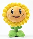 SAKAMI Pflanzen gegen Zombies - Sonnenblume Plüsch Figur/Toy - 23cm - original & lizensiert