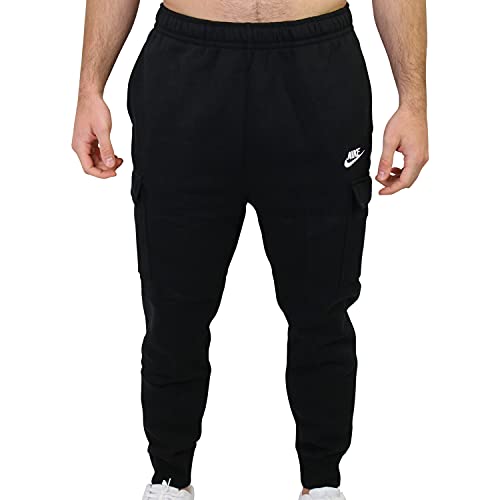 Nike Herren M NSW Club Pant Cargo BB Sport Trousers, Black/Black/(White), XL
