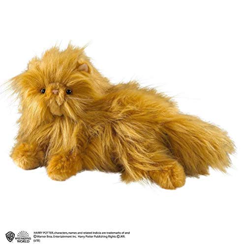 Noble Collections Crookshanks Plush by The Officially Licensed 10in (25cm) Harry Potter Toys Dolls Plush Collectable Chamber of Secrets Doll Figure - for Kids & Adults