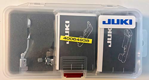 Juki 6 Nähfüße für Overlockmaschine MO-735, 734, 654, 644, 114 und 104, Metall, Einheitsgröße