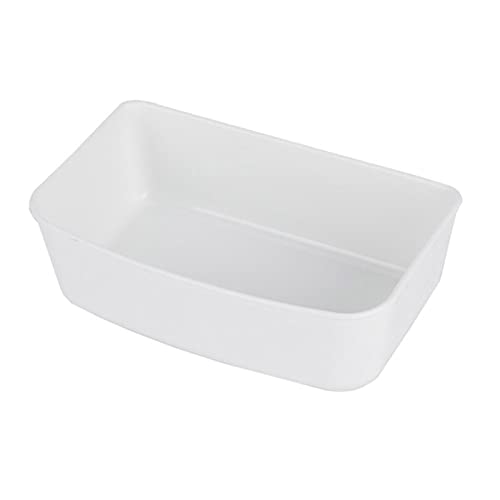 SUICRA Futternäpfe Special Portable Food Hanging Bowl for Pets (Color : White, Size : S)