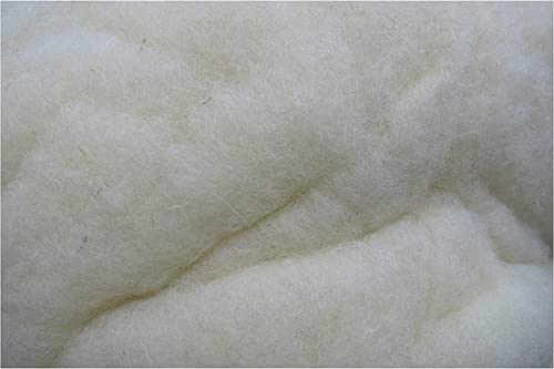 Stopfwolle aus Schafwolle 3kg (13,30€/kg), Naturfaserdämmung, Schallschutz, nachhaltiger Dämmstoff, Isolierung, Wämedämmung, Schafschurwolle, klimatisierend, kadierte Schurwolle