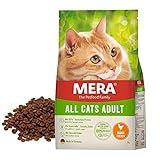 MERA Cats Huhn getreidefrei (10kg), Katzenfutter trocken für ausgewachsene Katzen, mit hohem Fleischanteil, nachhaltig und regional