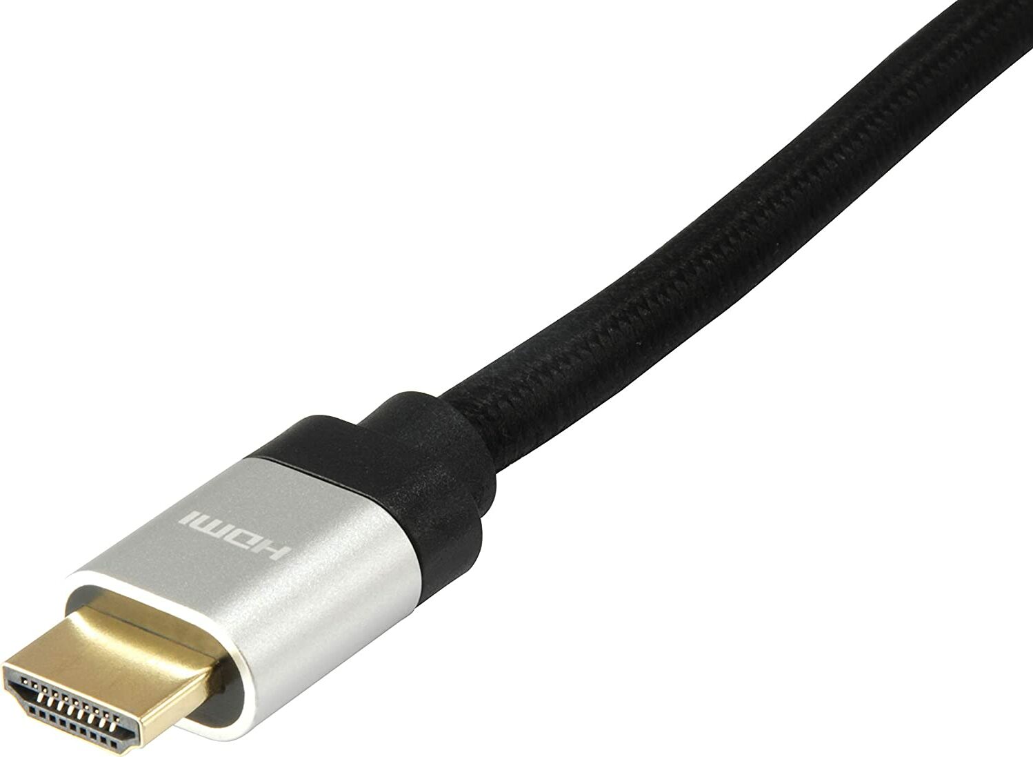 equip - Highspeed - HDMI-Kabel mit Ethernet - HDMI männlich zu HDMI männlich - 2 m - Schwarz - geformt, 8K Unterstützung