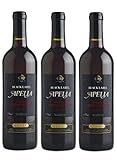 3x Apelia Black Label 750 ml Rotwein lieblich aus Griechenland 11,5 % + 1 Probier Sachets Olivenöl aus Kreta a 10 ml - griechischer roter Wein