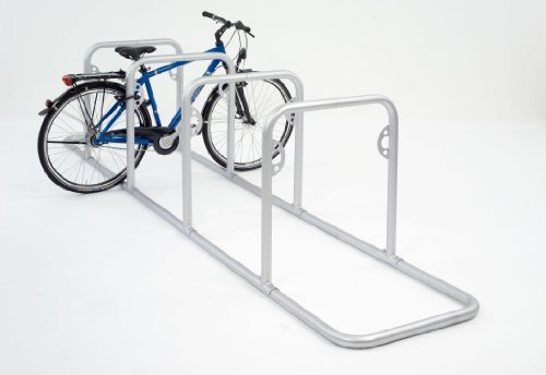 Fahrradständer - Anlehnsystem GALAXY 32 mit 2 Holmen (4 Einstellplätze)