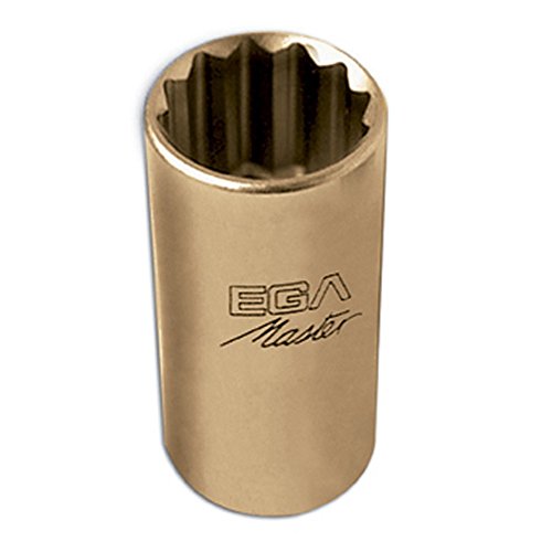 EGA Master 35136 - Steckschlüssel 1/5,1 cm - 34 mm lang Serie nicht glänzend cu-be. (12 Kanten)