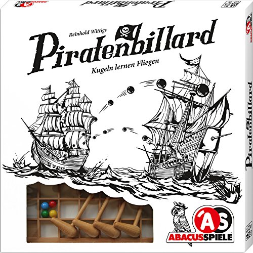 ABACUSSPIELE 01891 - Piratenbilliard, Geschicklichkeitsspiel