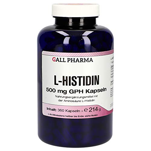 Gall Pharma L-Histidin 500 mg GPH Kapseln 360 Stück