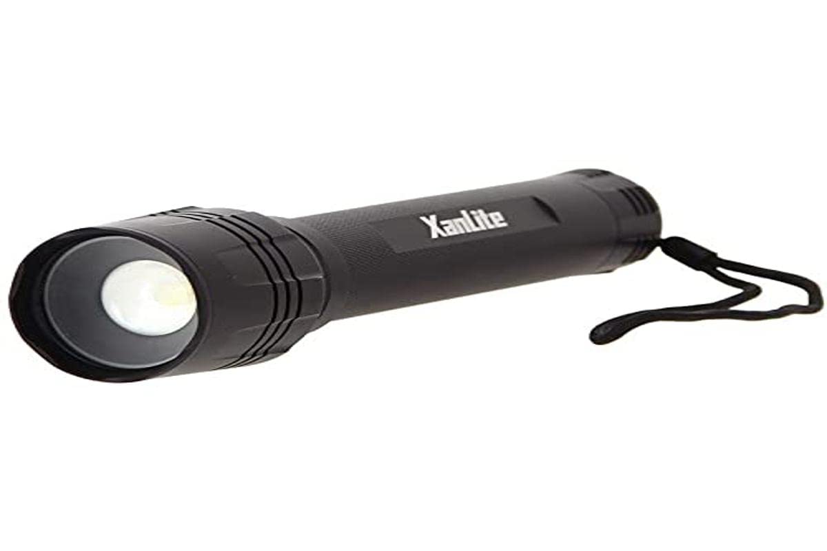 Xanlite TO1500L LED-Taschenlampe, Metall, 1500 Lumen, extrem leistungsstark