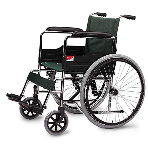 Rollstuhl, leichter zusammenklappbarer Rollstuhl zum Fahren, multifunktionaler Rollstuhl, tragbarer Roller, älterer, älterer, behinderter Wagen, tragbar