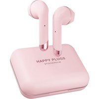 Happy Plugs Air 1 Plus Earbud – Kabelloser Kopfhörer – True Wieess – 100 dB – schweißfest – Akku 30 mAh in jedem Kopfhörer – Akku 450 mAh im Ladekasten – Rosa
