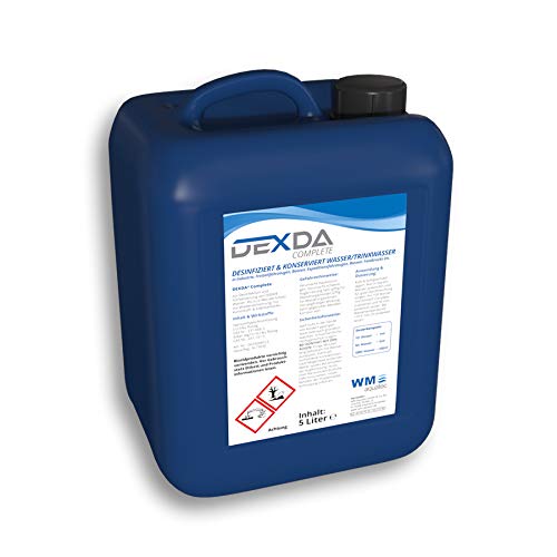 WM aquatec DEXDA Complete Großgebinde zur Trinkwasserdesinfektion und Konservierung (5 Liter)