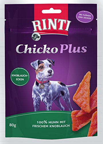 Rinti | Extra Snack Chicko Knoblauchecken | 12 x 80 g