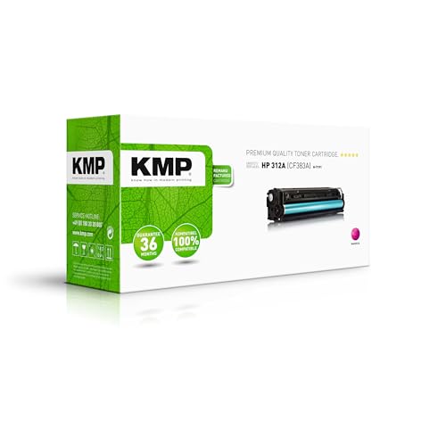 KMP H-T191 Tonerkassette ersetzt HP 312A, CF383A Magenta 2700 Seiten Kompatibel Toner